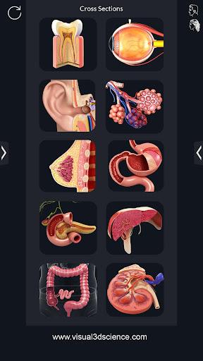 Organs Anatomy Pro. - عکس برنامه موبایلی اندروید