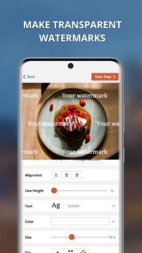 Visual Watermark: Photos & PDF - Image screenshot of android app