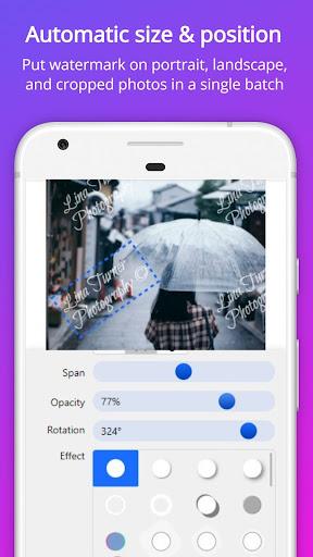 Watermarkly: Make Watermark - عکس برنامه موبایلی اندروید