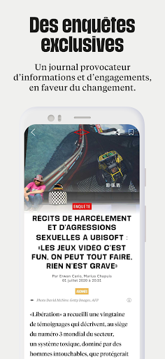 Libération: Info et Actualités - عکس برنامه موبایلی اندروید