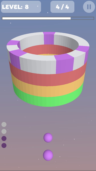 Rings Color - Gameplay image of android game