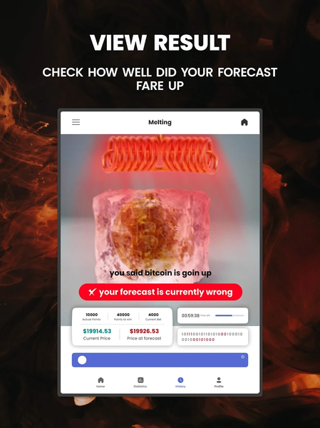 Bitcoin Ice Mine - عکس برنامه موبایلی اندروید