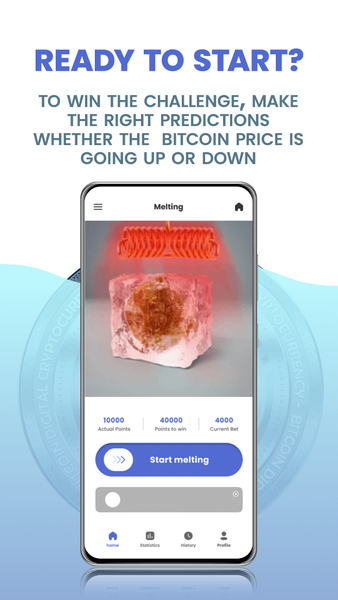 Bitcoin Ice Mine - عکس برنامه موبایلی اندروید
