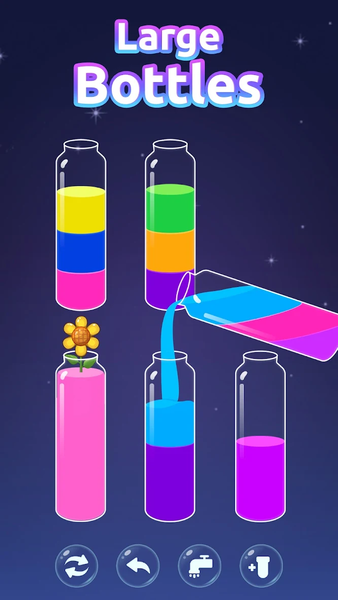 Vita Color Sort for Seniors - Gameplay image of android game