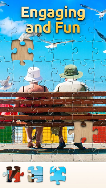 Vita Jigsaw for Seniors - Image screenshot of android app