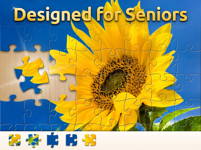 Vita Jigsaw for Seniors - Image screenshot of android app
