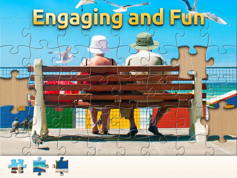 Vita Jigsaw for Seniors - Image screenshot of android app