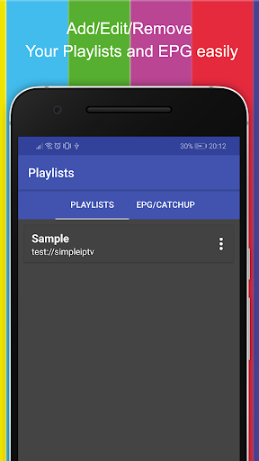 Simple IPTV Player - عکس برنامه موبایلی اندروید