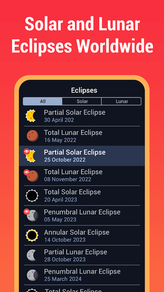 Eclipse Guide：Solar Eclipse'24 - عکس برنامه موبایلی اندروید