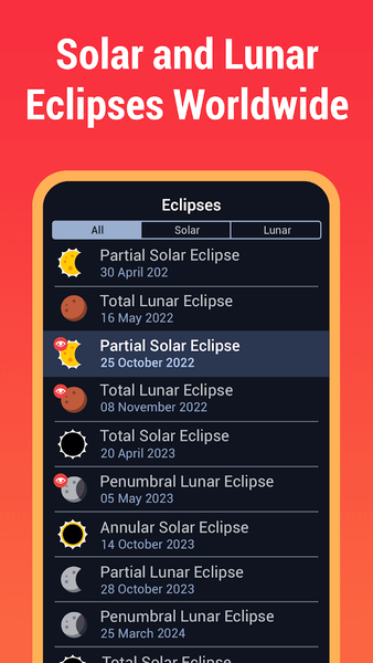 Eclipse Guide：Solar Eclipse'23 - Image screenshot of android app
