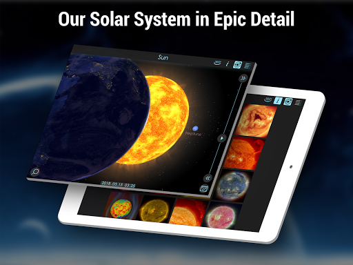 Solar Walk ۲ Ads+:Solar System - عکس برنامه موبایلی اندروید
