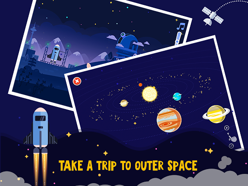 Astronomy for Kids 🚀 Space Game by Star Walk ۲ – ستارهشناسی برای کودکان - عکس برنامه موبایلی اندروید