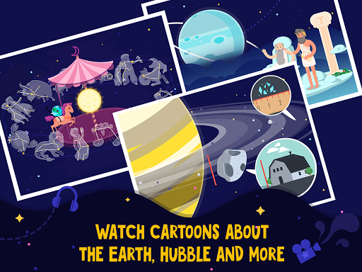 Astronomy for Kids 🚀 Space Game by Star Walk ۲ – ستارهشناسی برای کودکان - عکس برنامه موبایلی اندروید