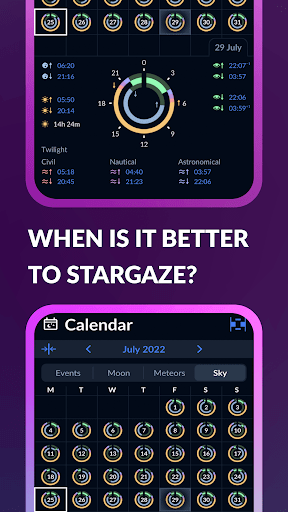Sky Tonight - Star Gazer Guide - عکس برنامه موبایلی اندروید