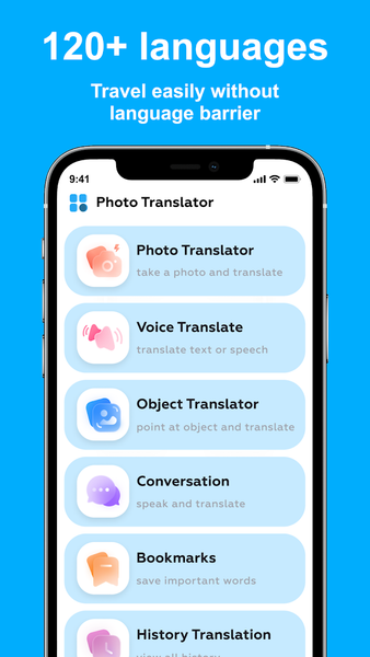 Photo Translator: Camera, Text - Image screenshot of android app