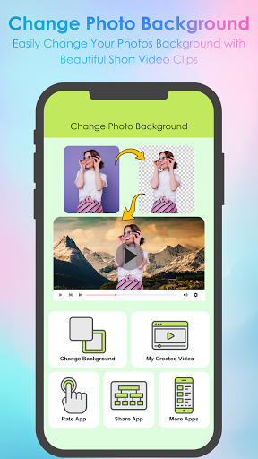 Video Background Change Editor - Image screenshot of android app