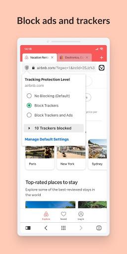 Vivaldi Browser - Fast & Safe - Image screenshot of android app