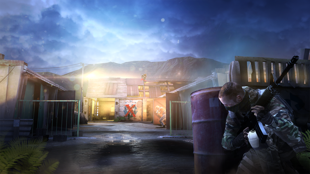 Gunfire Ops - War shooter - Gameplay image of android game