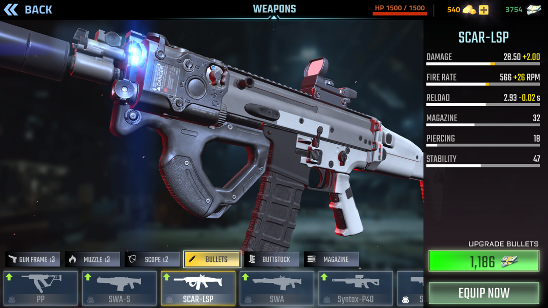 Gunfire Ops - War shooter - Gameplay image of android game