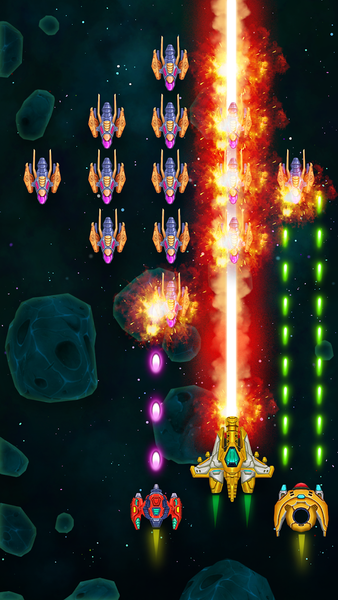 Space Galaxy: Alien Shooter - عکس برنامه موبایلی اندروید