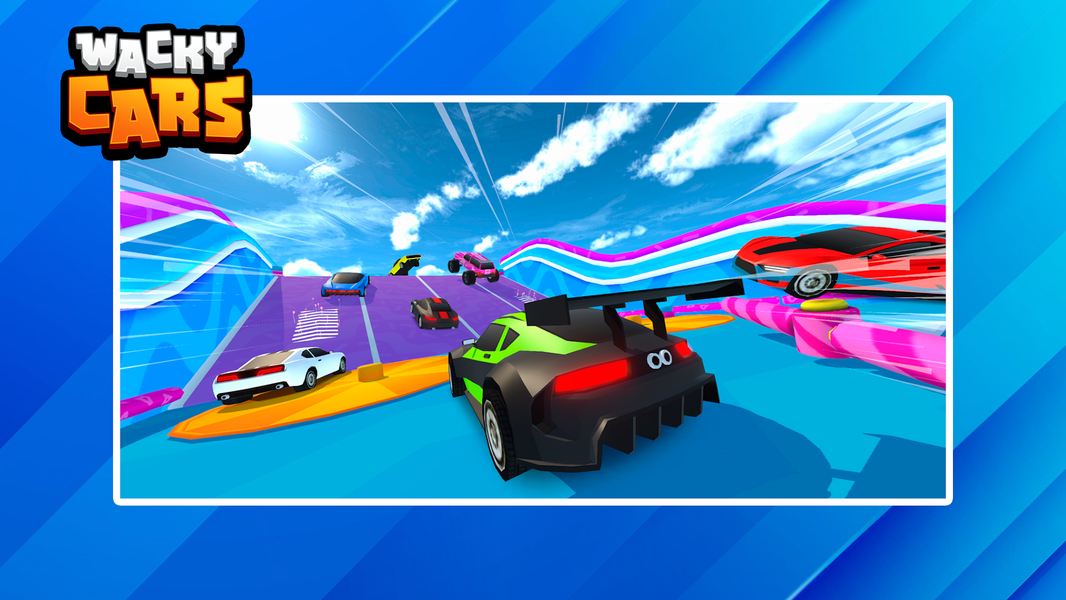 Wacky Cars - Gameplay image of android game