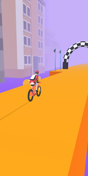Flippy Bikes 3D - Gameplay image of android game