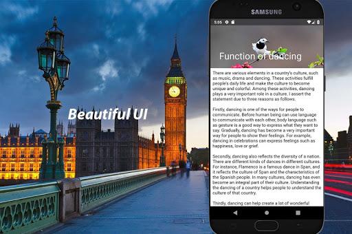 English Essay Collection - Image screenshot of android app