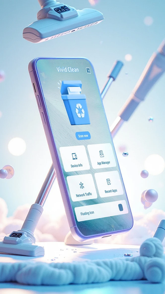 Vivid Clean - عکس برنامه موبایلی اندروید