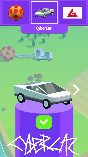 Crash Drivers - Gameplay image of android game
