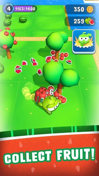 Om Nom Crafters - Gameplay image of android game