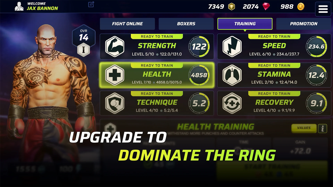 Real Boxing ۳ - عکس بازی موبایلی اندروید