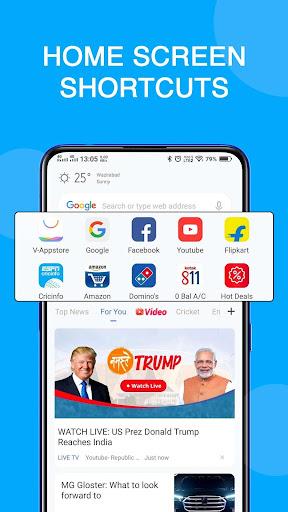 Vivo Browser - عکس برنامه موبایلی اندروید