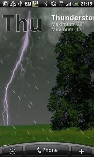 True Weather LWP Free - عکس برنامه موبایلی اندروید