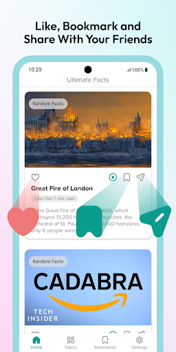 Ultimate Facts - Did You Know? - عکس برنامه موبایلی اندروید