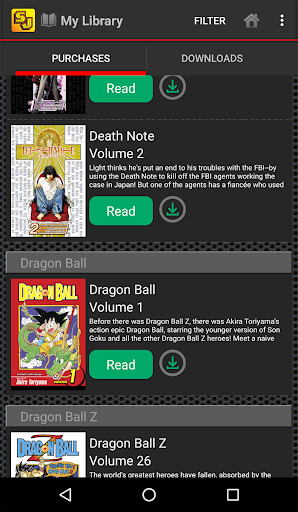 Shonen Jump Manga & Comics - عکس برنامه موبایلی اندروید