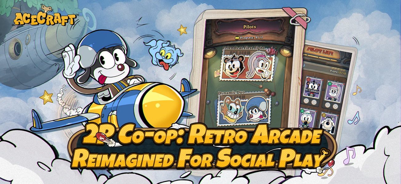 ACECRAFT: Sky Hero - Gameplay image of android game