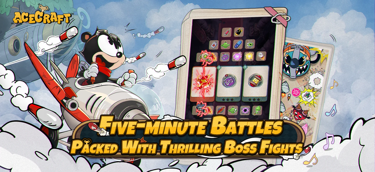 ACECRAFT: Sky Hero - Gameplay image of android game