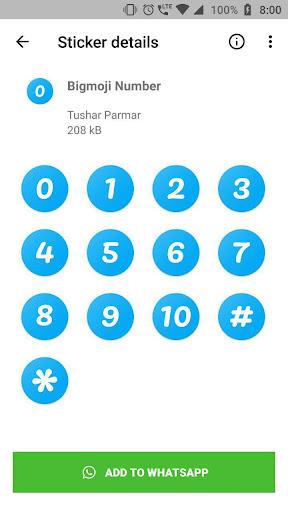 Bigmoji - WAStickerApp - Image screenshot of android app