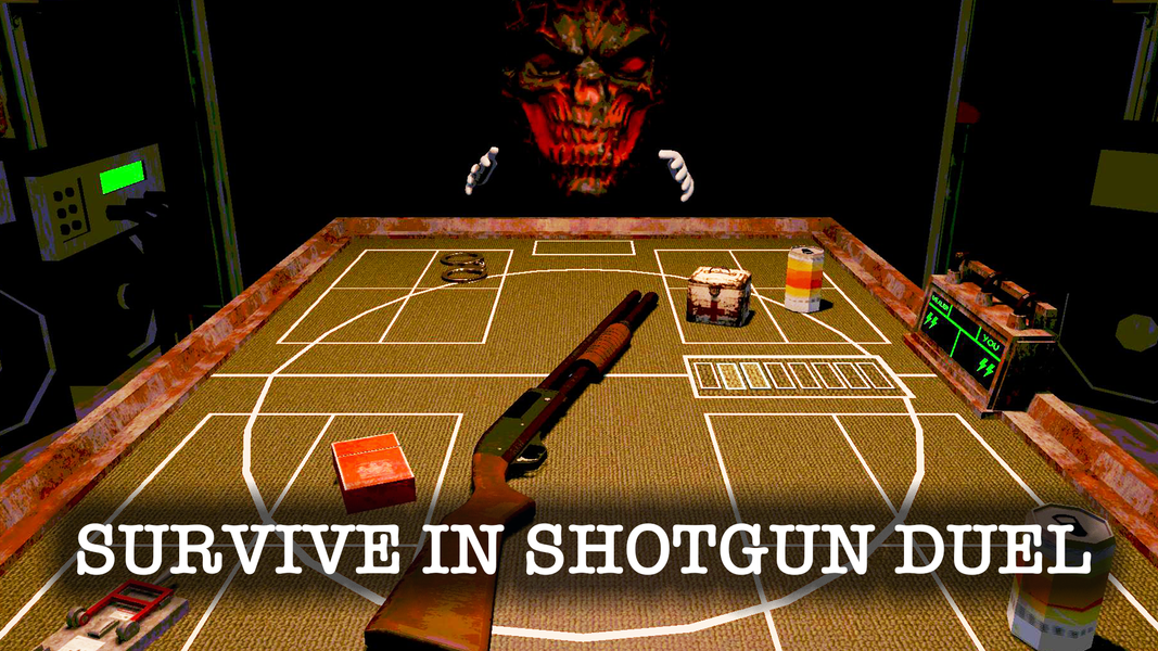 Roulette Horror: Shotgun Duel - عکس بازی موبایلی اندروید