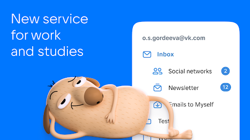 VK Mail: email client - Image screenshot of android app