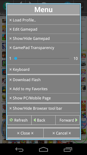 Flash Game Player Classic - عکس برنامه موبایلی اندروید
