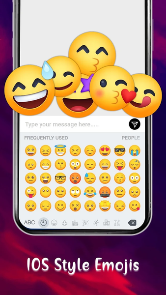 iOS Emojis For Android - عکس برنامه موبایلی اندروید