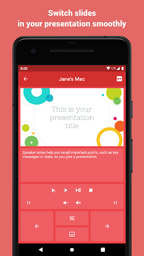 Clicker Presentation Control - عکس برنامه موبایلی اندروید