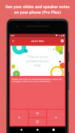 Clicker Presentation Control - عکس برنامه موبایلی اندروید
