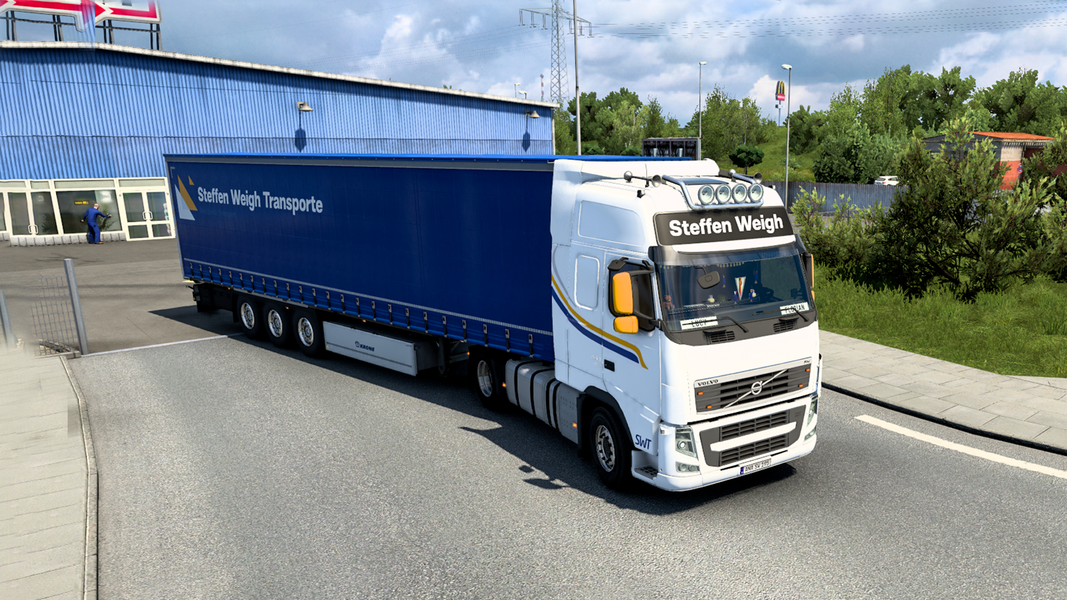 City Truck Driving Game 2025 - Gameplay image of android game