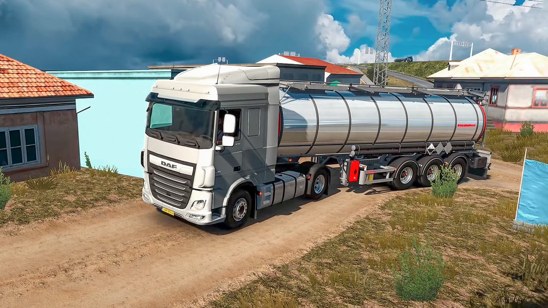 City Truck Driving Game 2025 - Gameplay image of android game