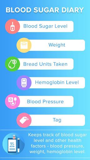 Journal: Blood Sugar Diary - Image screenshot of android app