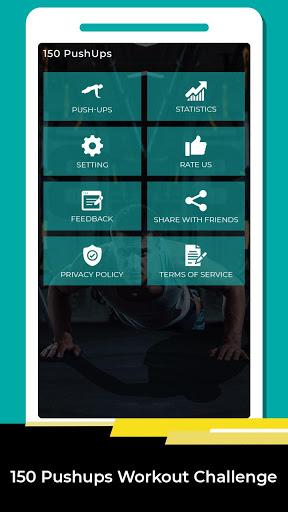 150 Pushups Workout Challenge - Image screenshot of android app