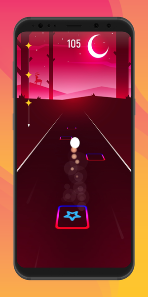 Music Rhythm Jumping Tiles - Gameplay image of android game