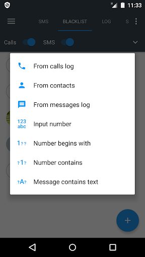 Calls Blacklist - Call Blocker - عکس برنامه موبایلی اندروید